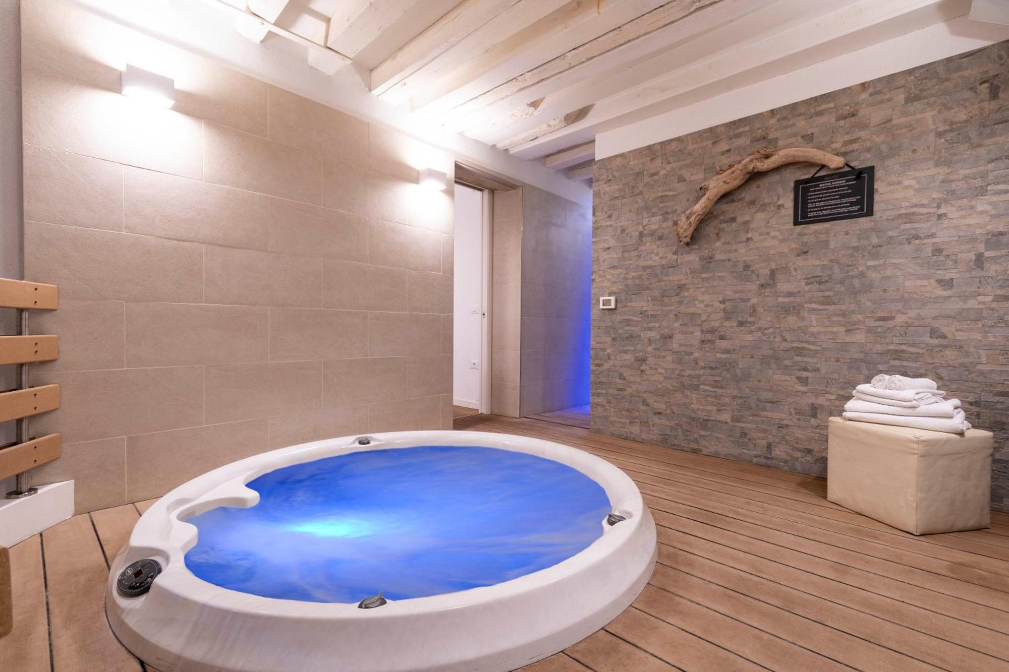Appartement San Samuele Centro+ Wellness Pool Jacuzzi