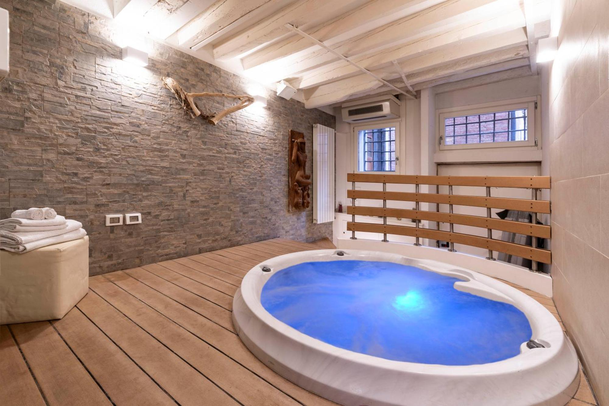 Appartement San Samuele Centro+ Wellness Pool Jacuzzi Venise